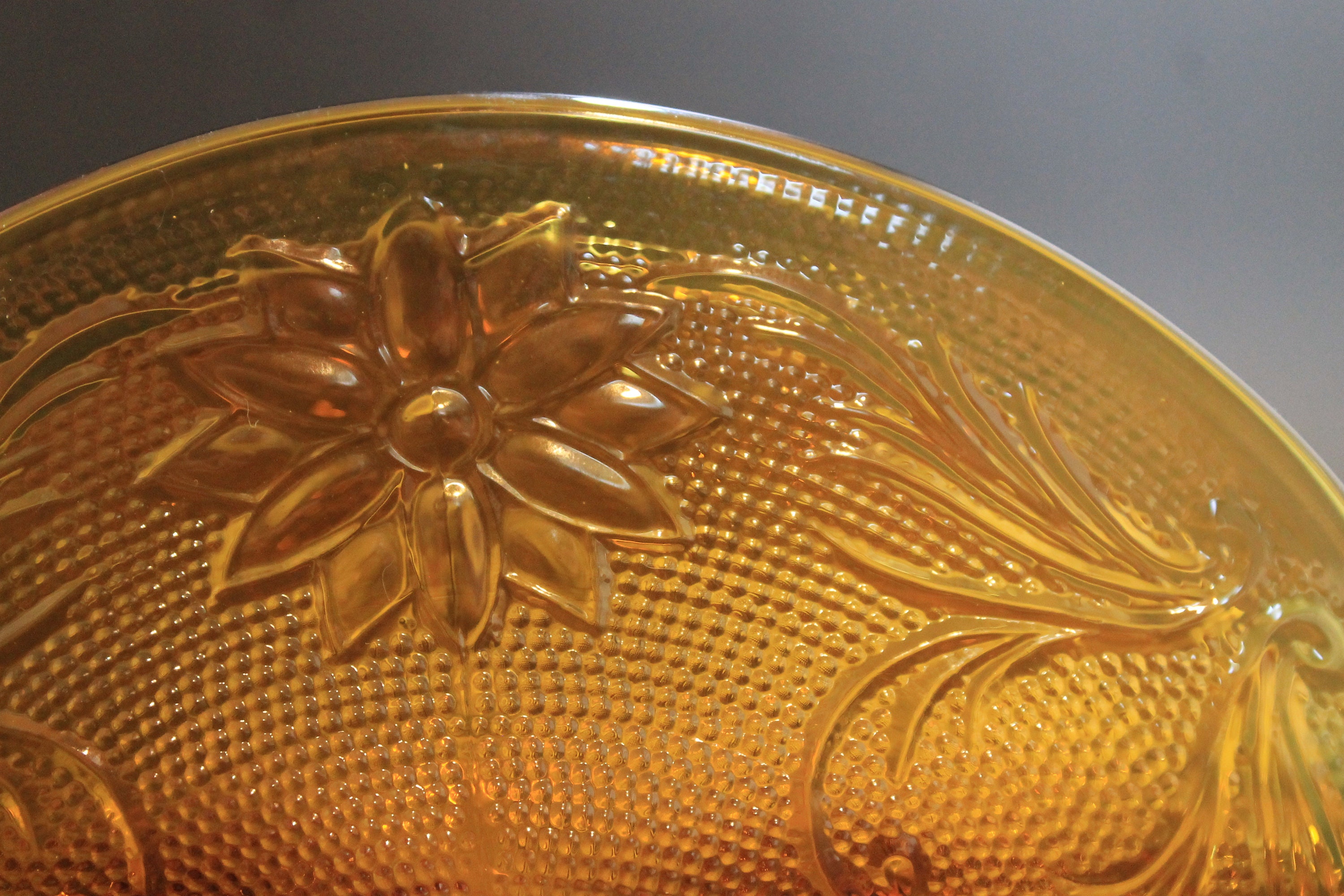 Vintage Tiara Sandwich Amber Glass Napkin Holder Etsy