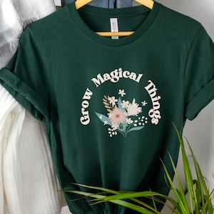 Wildflower Graphics tee, Soulful Designs, Humanity Inspired Shirt, Wildflower Quote Shirt, Herbology Plants shirt, Shadowwork Therapy