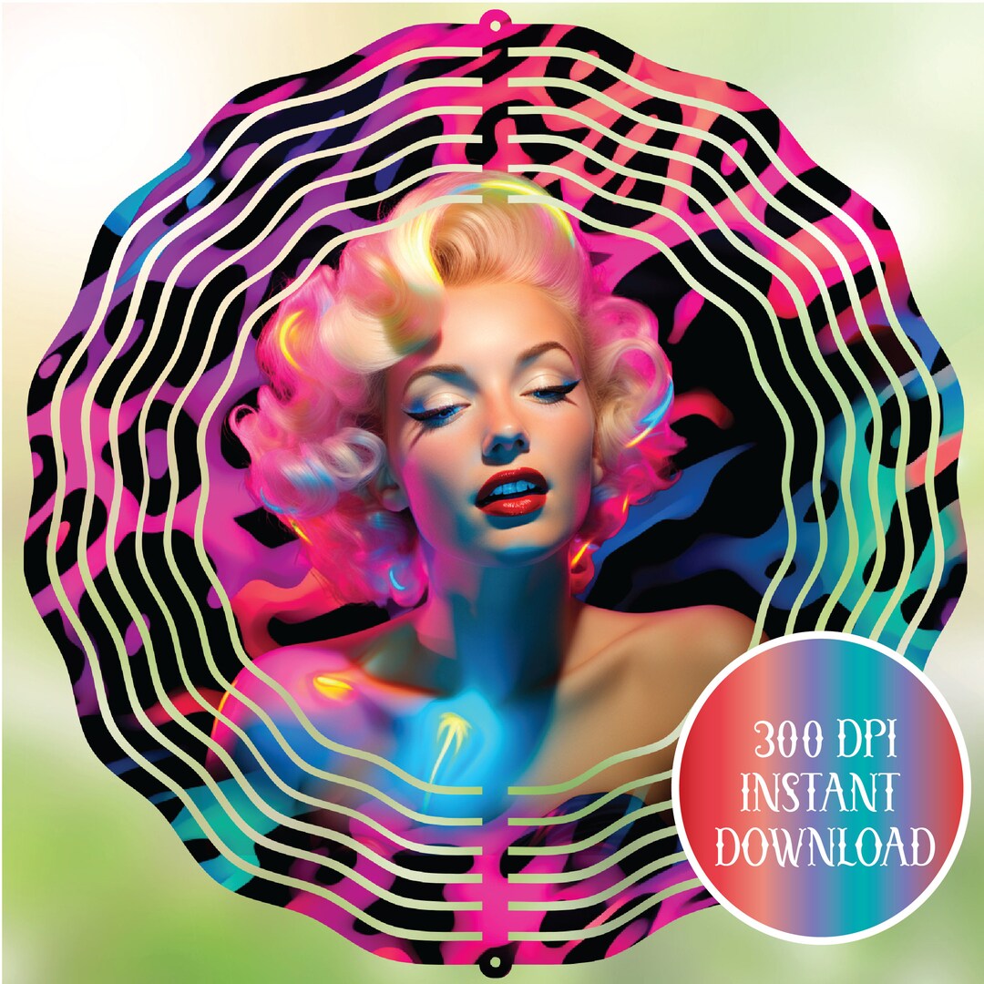 Marilyn Monroe Wind Spinner Png Marilyn Monroe Wind Spinner Etsy