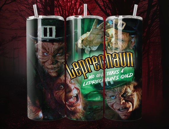 Leprechaun Tumbler Wrap Leprechaun Horror Tumbler Wrap Halloween Tumbler Wrap Horror Movie Tumbler Wrap Digital Download