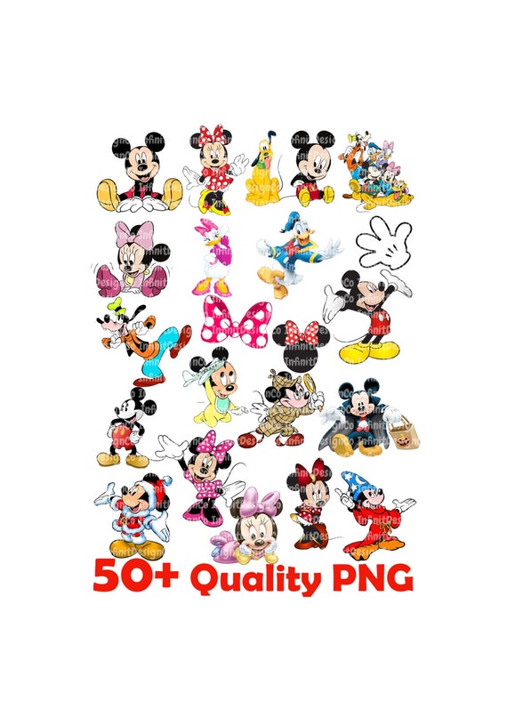 All mickey mouse characters