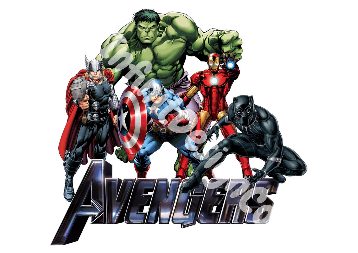 Printable PNG Avengers Digital Download Instant Download