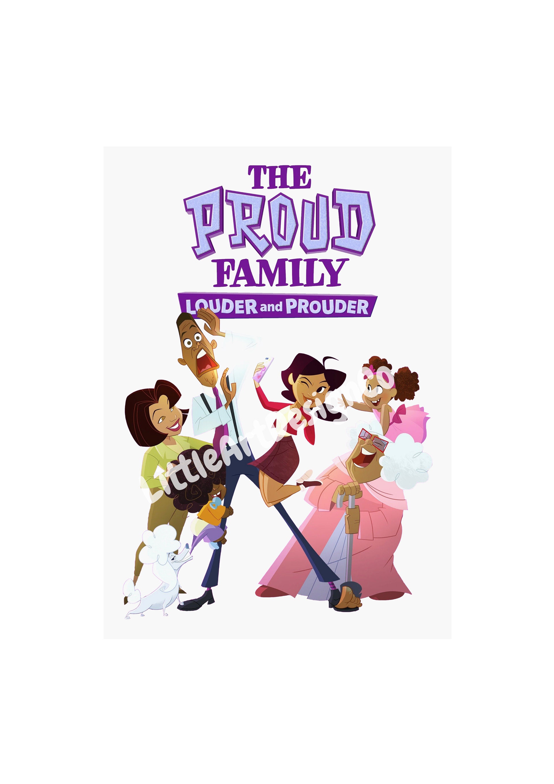 Trudy Proud Leggings, the Proud Family Costume, Disney Plus Series