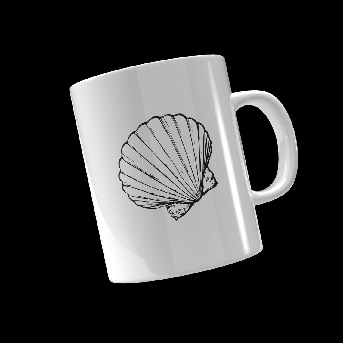 Sea Shell Svg Bundle, Shell Cut File, Mermaid Clipart, Shell Cut Files