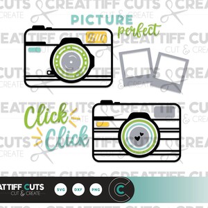 Click Click! Camera Cut File- svg, dxf, png