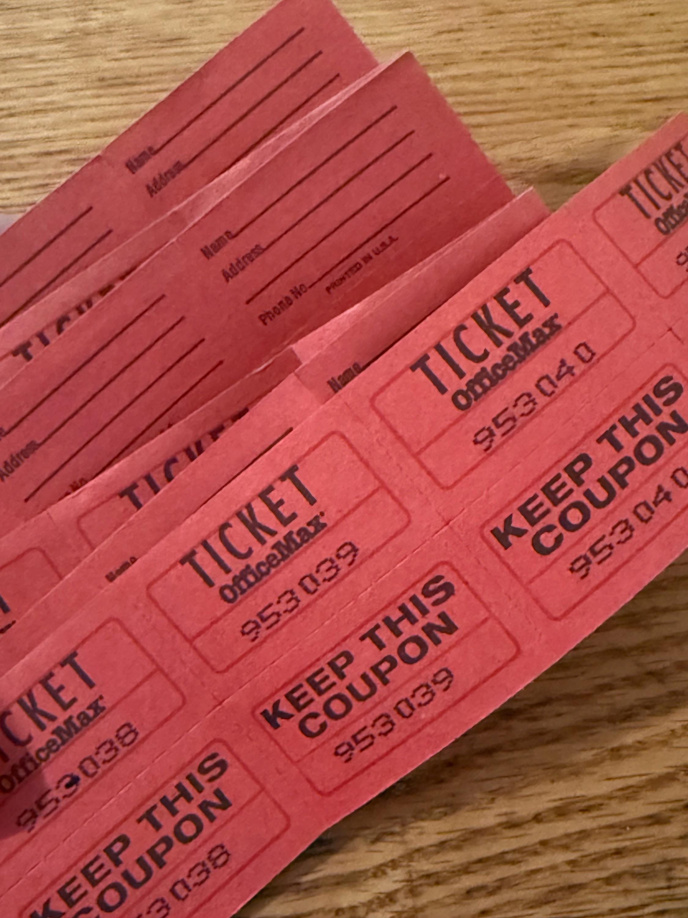Vintage Ticket Roll - Etsy