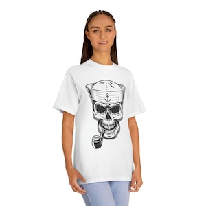 Sailor Skull T-Shirt, US Navy T-Shirt
