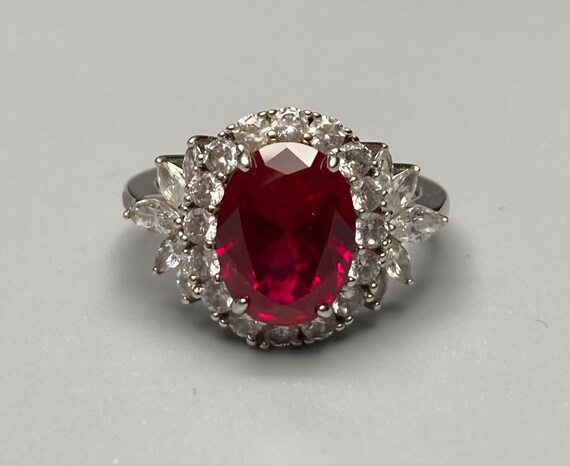 Charles Winston For Bella Luce Ring Lab Ruby Clea… - image 4