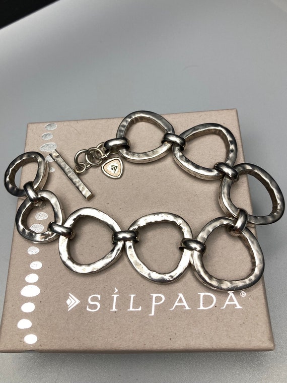 Silpada Hammered Sterling Silver "Silver Rush" Lar
