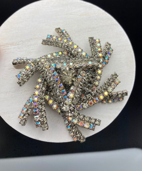 Brooch Huge Starburst AB Spectacular Rock N Roll A