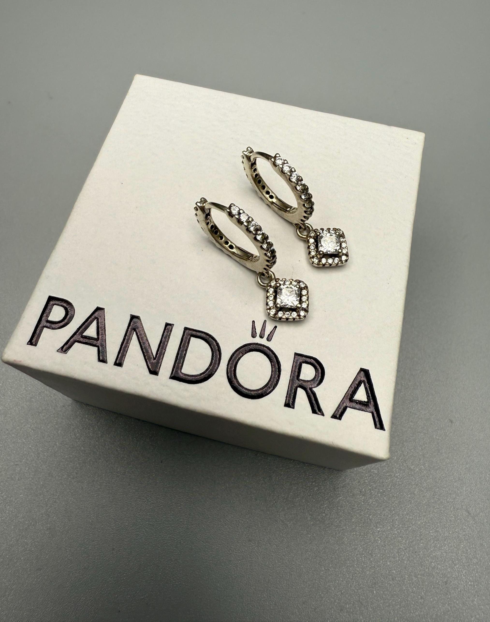 Authentic Gold Pandora Earrings