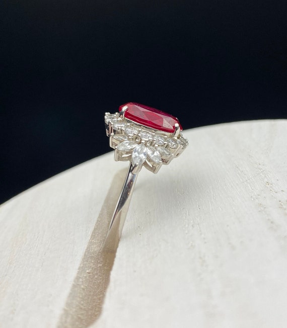 Charles Winston For Bella Luce Ring Lab Ruby Clea… - image 3