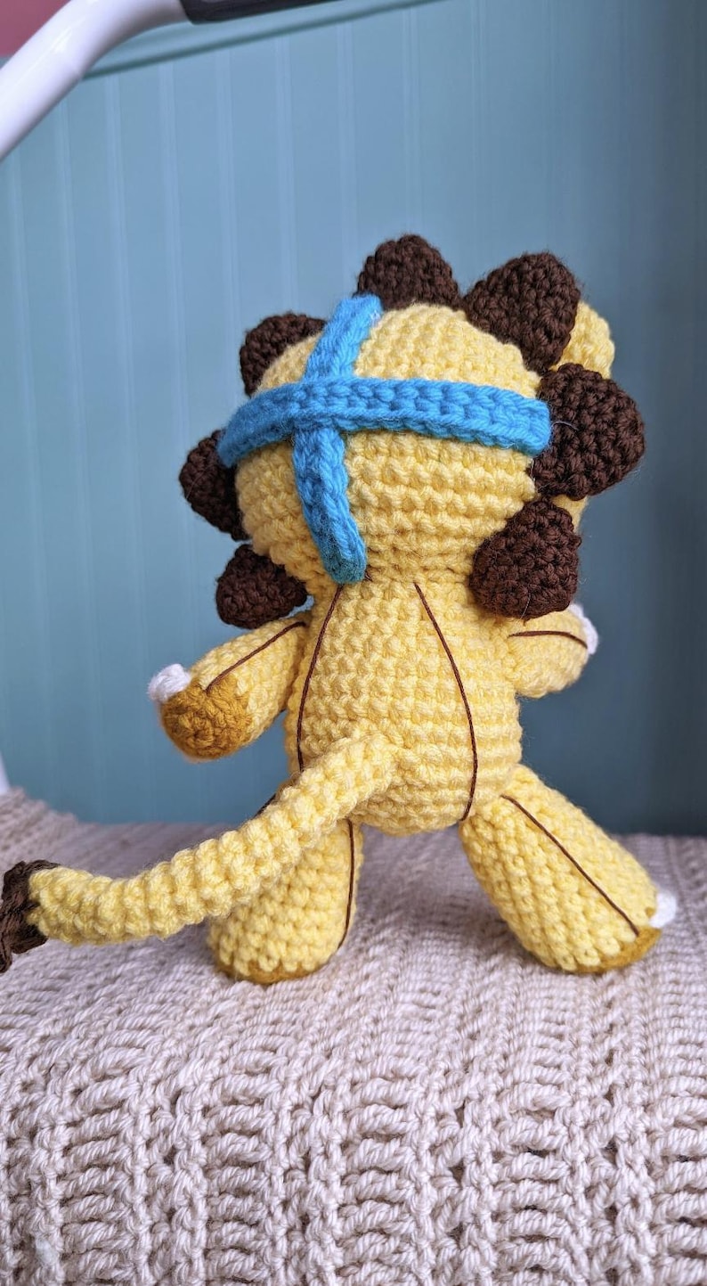 Lion Amigurumi Crochet Pattern (PDF) – Kon Advanced Beginner Toy Design ...