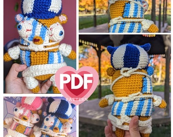 AMOMENTO crochet ワンピース 🧸 Sanji - Knitted - Crochet - One PIece - Multipart・ 3D