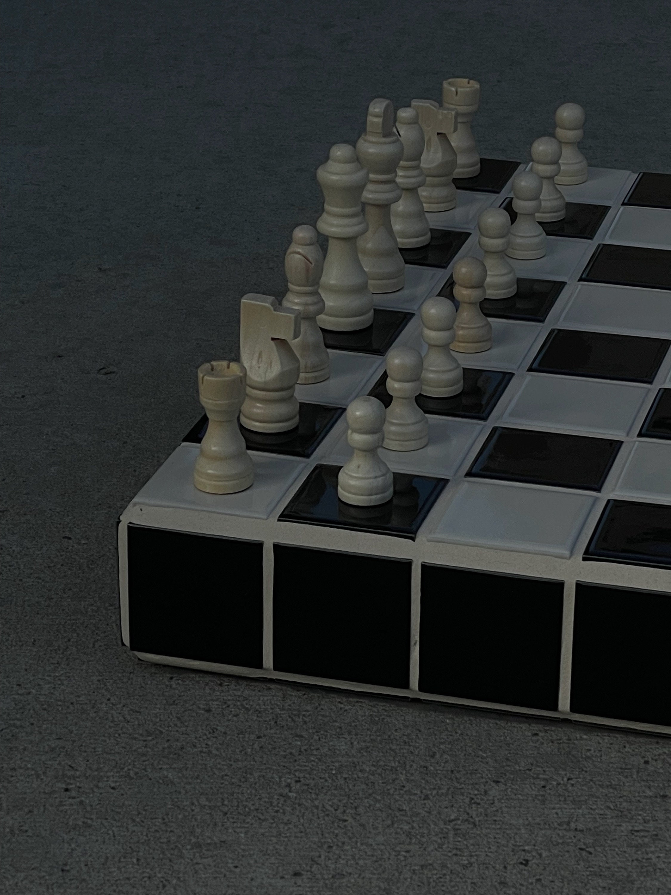 Cosmo Chessboard 50 – Tile Chess Board – Personalized Tiled Chess Set ...