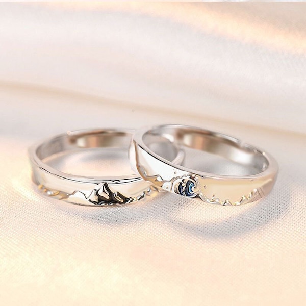 Promise Rings for Couples Etsy
