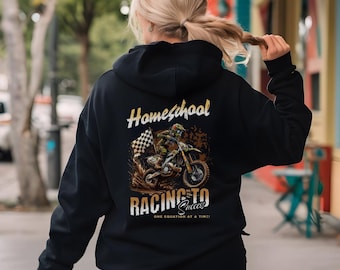 Supercross Vibes Printed Hoodie Motorsport Inspired Apparel