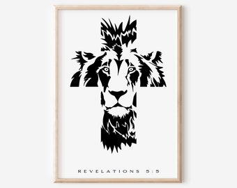 Judah Lion Revelations Modern Christian Art, Biblical Wall Art, Quotes About Life, Bible Verse Wall Art