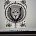 Mayan Jaguar Coloring Page, Adult Coloring Sheet of the Face of a ...