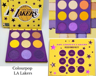 Colourpop x NBA Los Angeles Lakers Eyeshadow Palette