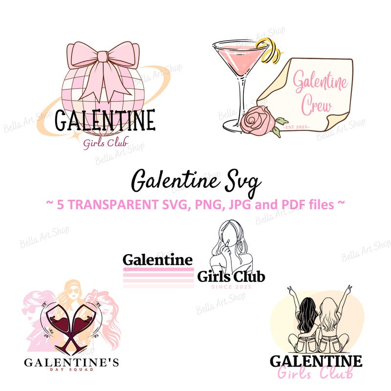Galentines Day Svg - Etsy
