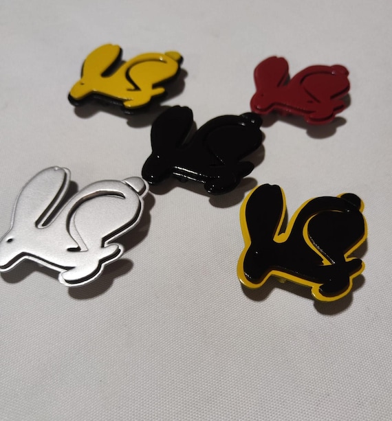 VW Golf Rabbit Front Grille Badge Emblem Sign - Etsy