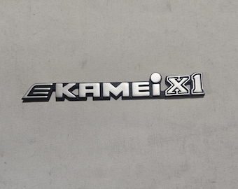 Logo del segno dell'emblema del distintivo posteriore VW Golf Kamei X1