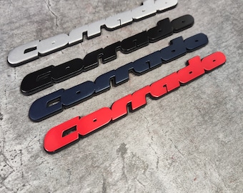 VW Corrado Rear Badge Emblem Sign Logo