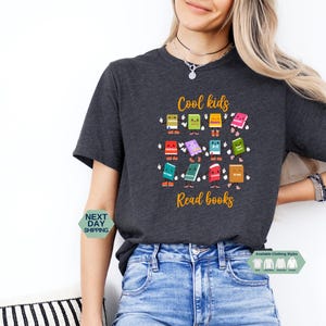 Cool Kids Read Books Shirt, Teacher Sweatshirts, School Librarian Hoodie, Teacher Appreciation Shirt, Reading Teacher Shirt, Book Gift