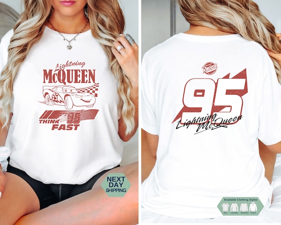 Vintage Lightning McQueen Shirt, Cartoon Cars Hoodie, Cars Family Vacation Sweatshirt, Trendy Shirt, Vintage Cars Shirt, Gift Idea