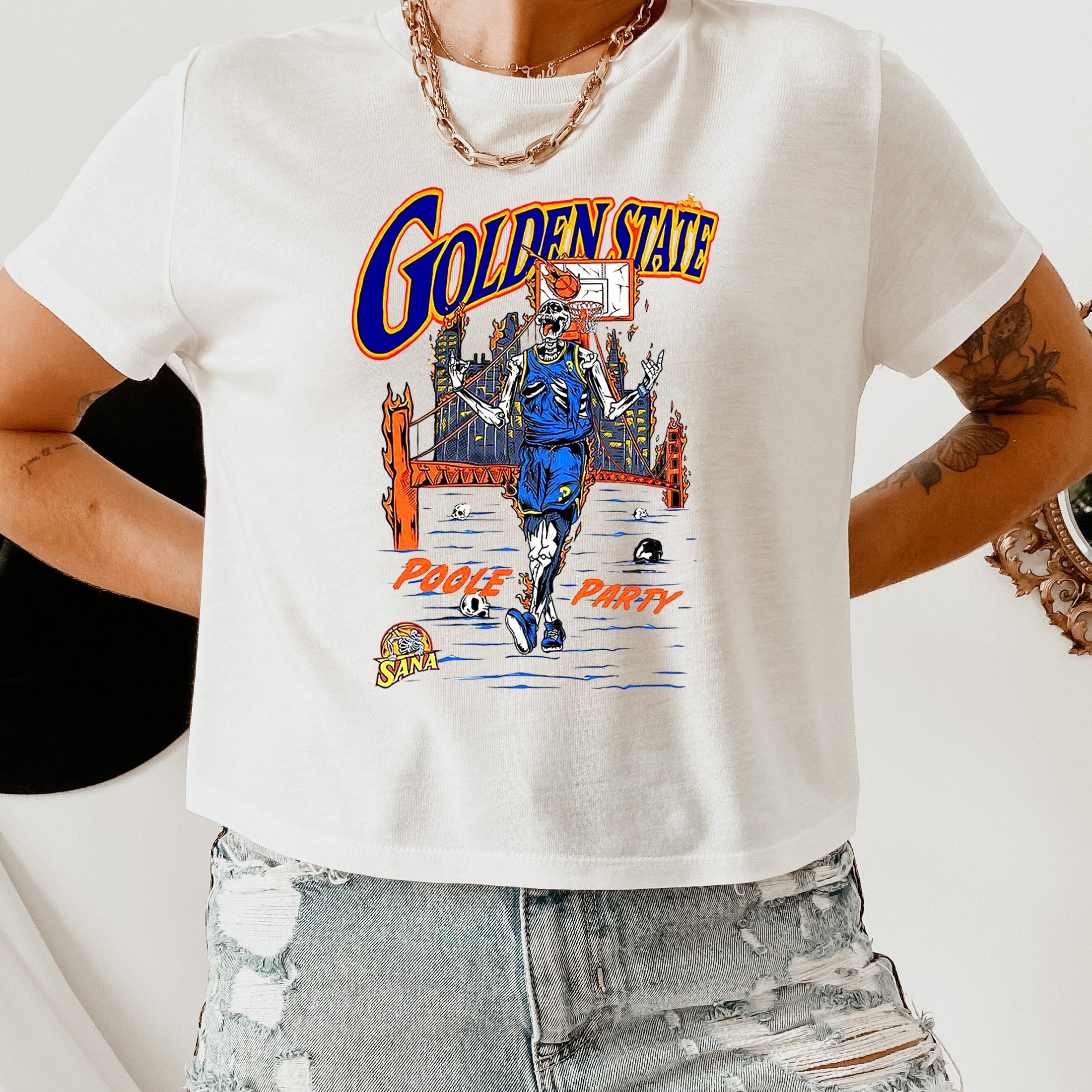 Jordan Poole Grace Court Merch 2011 Nba Draft Klay Thompson Shirt