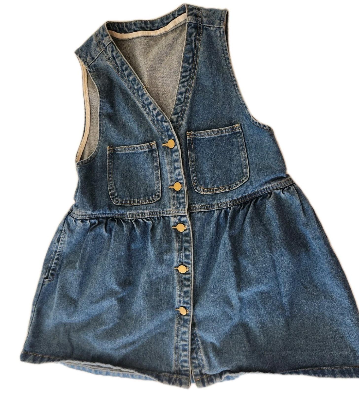90s Jean Dress - Etsy 90s Jean Dress - Etsy