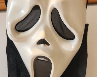 Vintage Scream Ghostface Mask Easter Unlimited Halloween