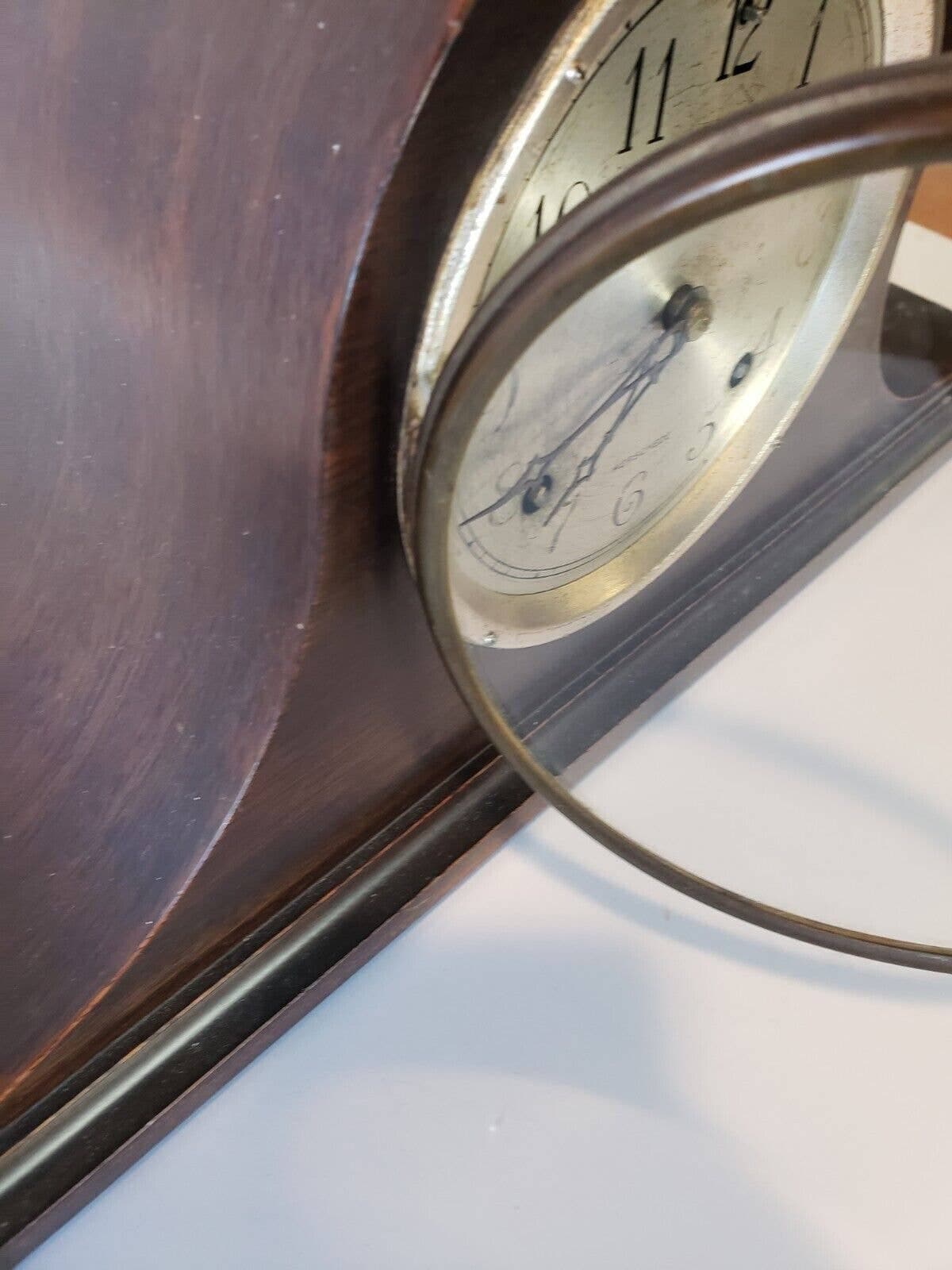 Antique Herschede Mantel Clock Etsy