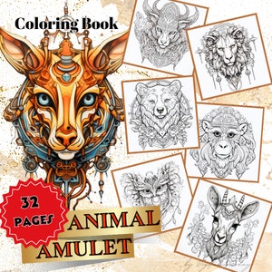 Animal mandala coloring book pages , Celtic colouring book printable, ぬり絵 , mandalas para colorear , coloriage adulte , ausmalbilder