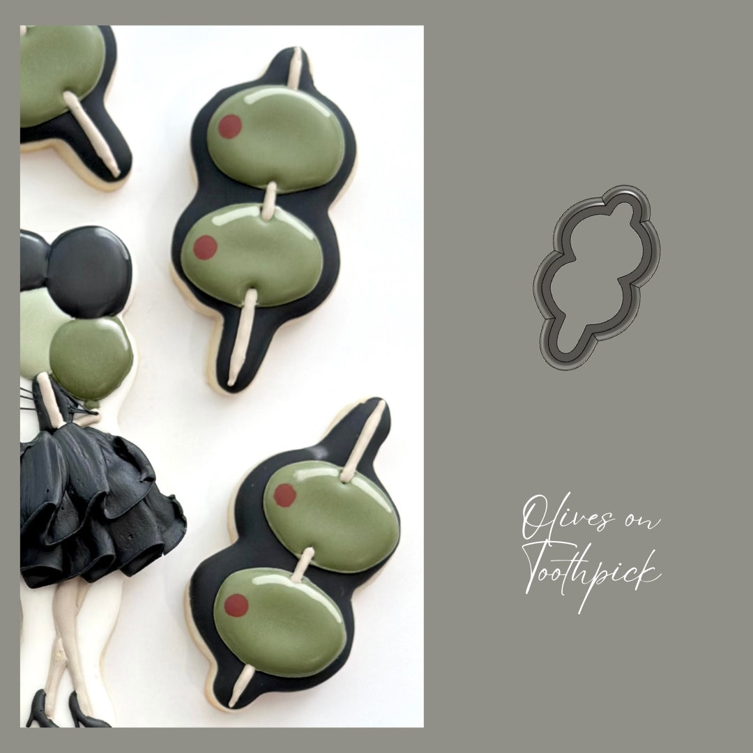 Olives on Toothpick - STL File