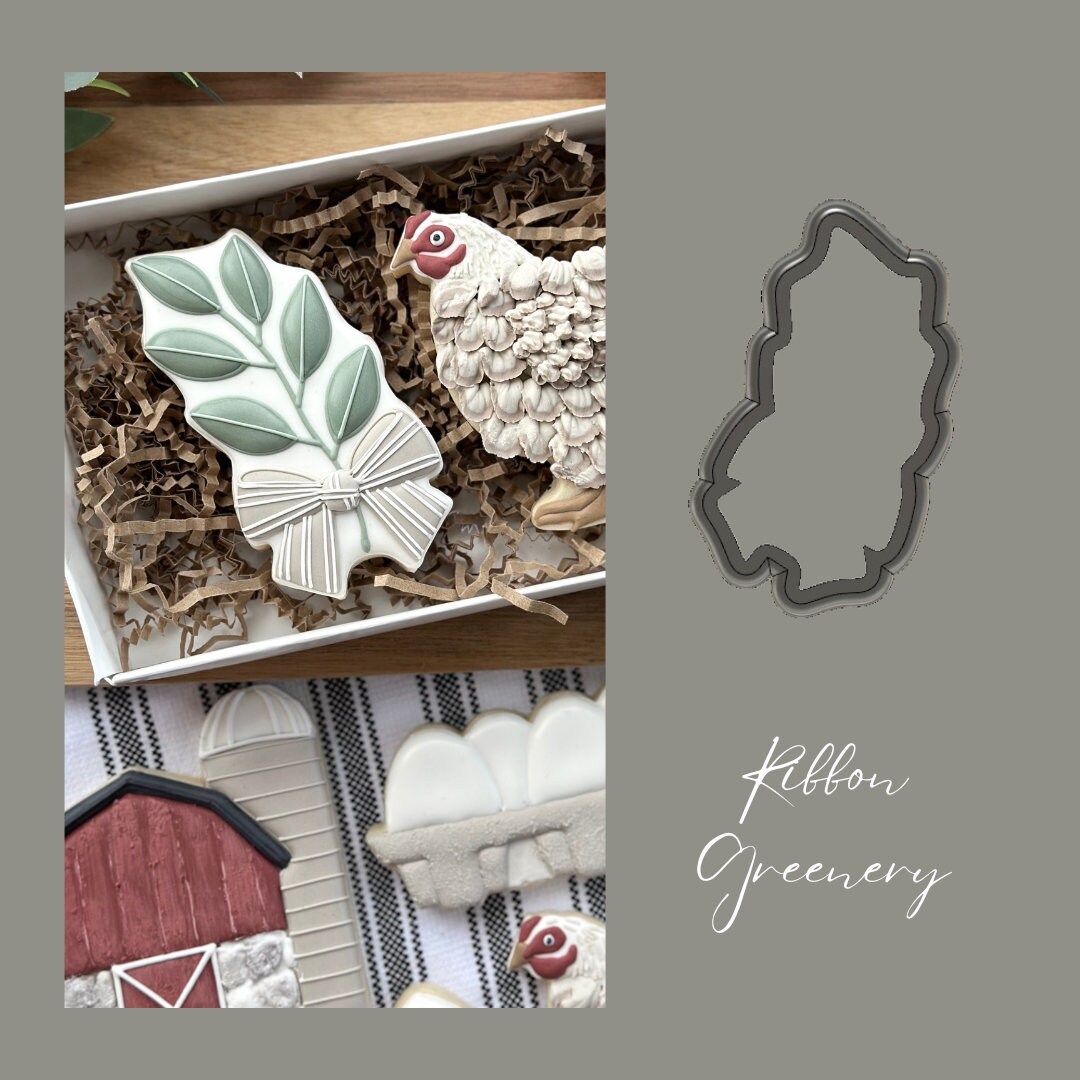 Ribbon Greenery - STL File - Etsy