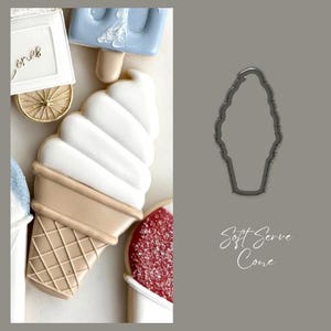 Soft Serve Ice Cream Cone