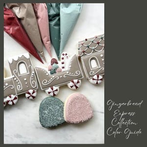 Gingerbread Express Collection Color Guide