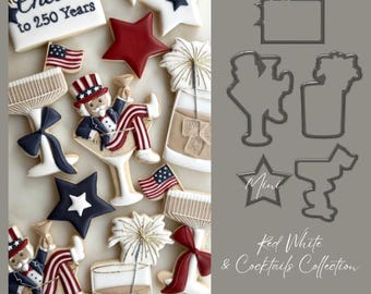 Red, White & Cocktails Collection