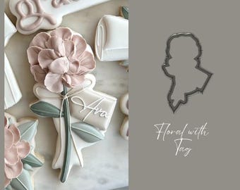 Bloemen met label: STL-bestand