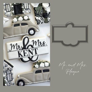 Mr. and Mrs. Plaque - STL File