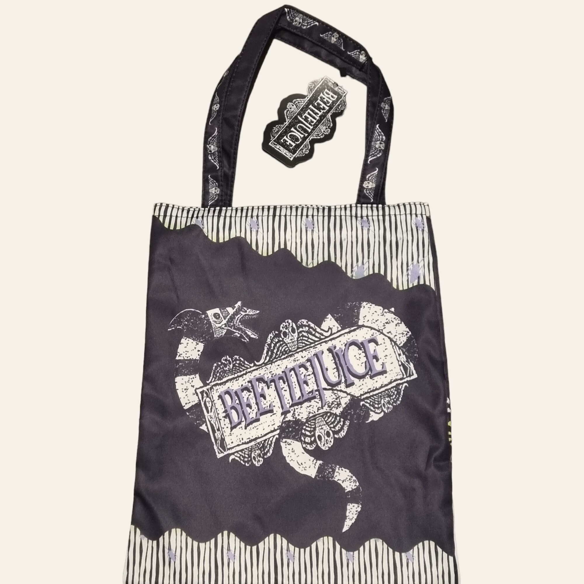 Beetlejuice Gift Wrap Paper - 30" X 8' Creepy Green Halloween Wrapping Paper For Horror Fans