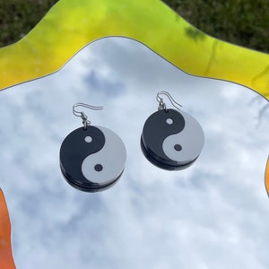 Yin Yang earrings