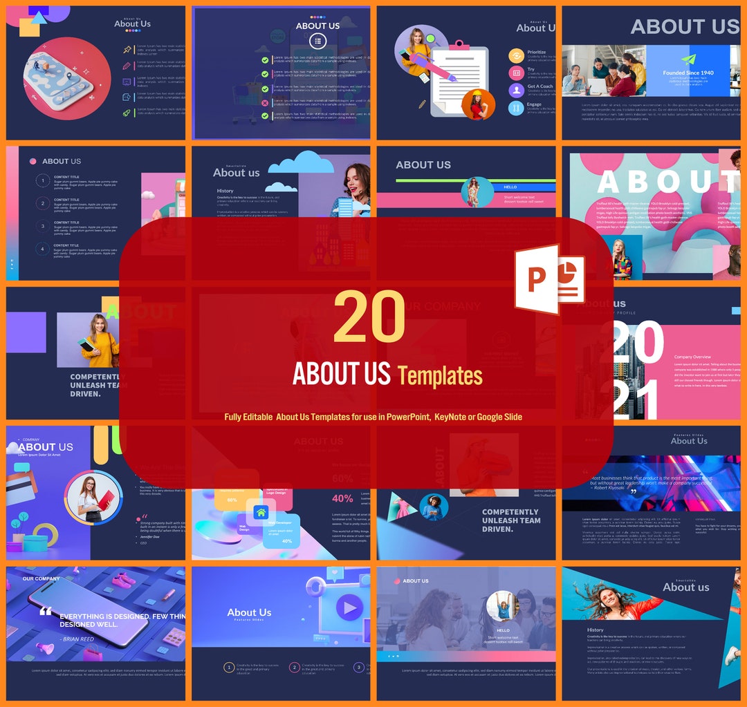 20 About Us Powerpoint Templates-fully Edit and Printable Powerpoint ...