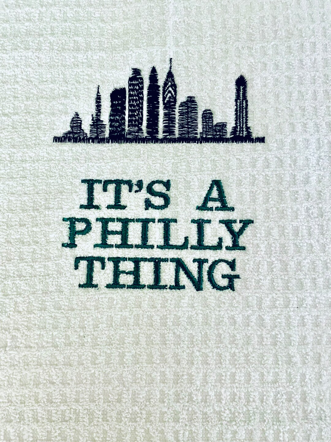 It’s a Philly Thing Eagles Embroidered Kitchen Towel Home Decor or ...