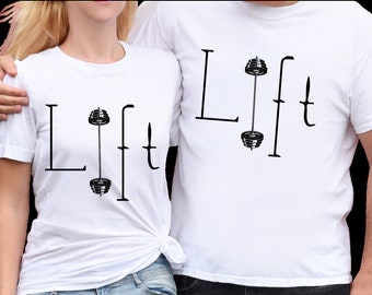 Workout T-Shirt, Lift Weights and  Execising Workout for Self Motivation T-Shirt, ideal Gift for her or him for inspirational T-shirt