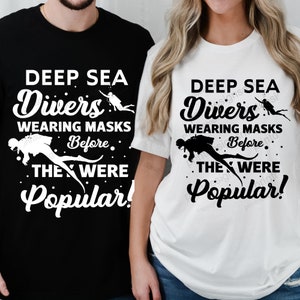 Scuba Divers Marine Biologist TShirt,  Underwater Divers, Retro Scuba Diver Tee, Vintage Scuba Diver TShirt, Scuba Diver Shirt, Gift For Dad