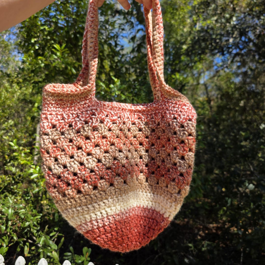 Crochet Granny Stitch Summer Bag - Handmade Colorful Purse - Etsy