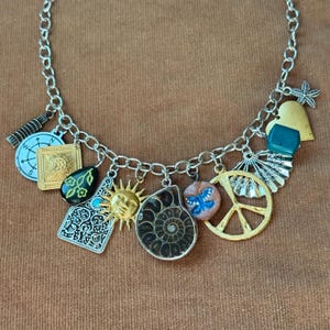 Handcrafted Vintage Charm Necklace